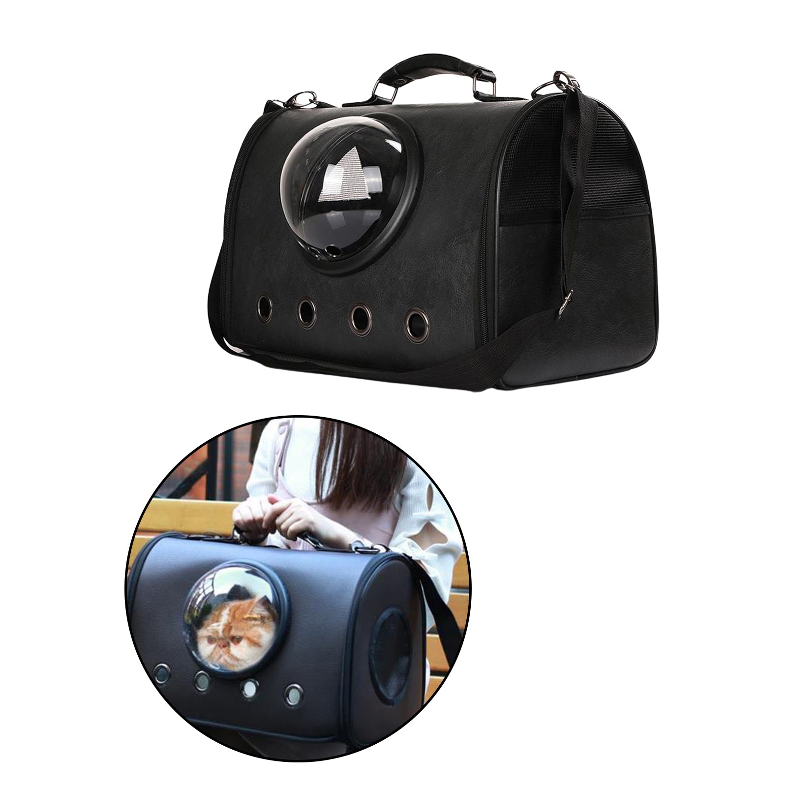 Stylish and Comfortable Pet Carrier Backpack for Small Dogs and Cats - Perfect for Travel and Adventure!