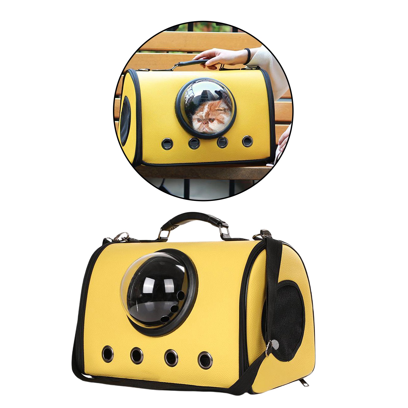 Stylish and Comfortable Pet Carrier Backpack for Small Dogs and Cats - Perfect for Travel and Adventure!
