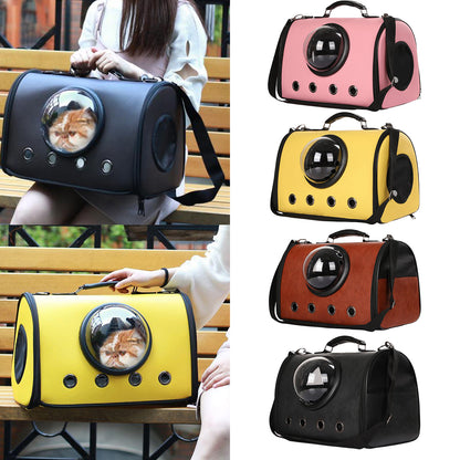 Stylish and Comfortable Pet Carrier Backpack for Small Dogs and Cats - Perfect for Travel and Adventure!
