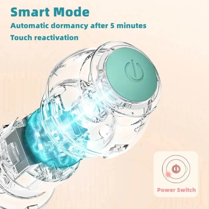 Smart Interactive Cat Toy Automatic Rolling Ball Electric Cat Kitten Ball Toys