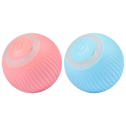 Smart Interactive Cat Toy Automatic Rolling Ball Electric Cat Kitten Ball Toys