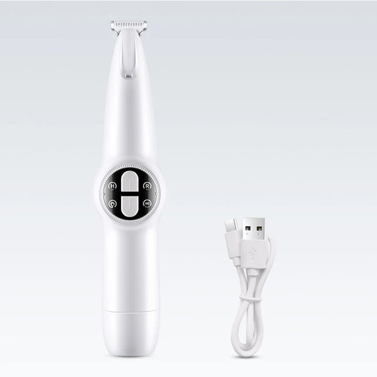 Revolutionary 2-in-1 Electric Dog Nail Grinder and Hair Trimmer - Quiet, Efficient Grooming Tool for Happy Pets