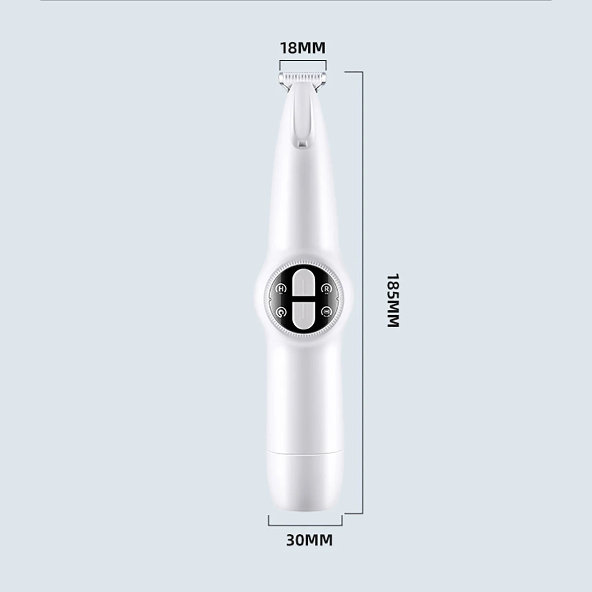 Revolutionary 2-in-1 Electric Dog Nail Grinder and Hair Trimmer - Quiet, Efficient Grooming Tool for Happy Pets