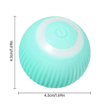 Smart Interactive Cat Toy Automatic Rolling Ball Electric Cat Kitten Ball Toys